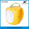 Portable 1.7W Solar Panel Lithium Battery Mini Solar Camping Lamp with Phone Charging